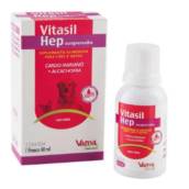 Suplemento Alimentar P/ Cães E Gatos Vitasil Hep Suspensão Vansil 60ml