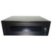 Rack parede 03U'S X 350MM Prof. Preto 