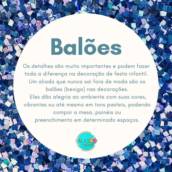 Balões decorativos
