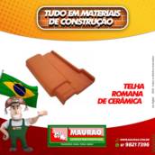 Telha Romana de Cerâmica 