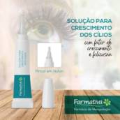 Solução para crescimento dos Cílios