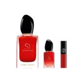 Kit Coffret Si Passione Eau de Parfum 50ml + 7ml + Batom