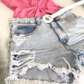shorts jeans feminino em Avaré