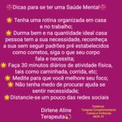 Dicas de saúde mental!