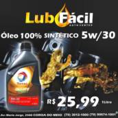Óleo 100% sintético 