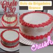 Bolo de Brigadeiro Branco