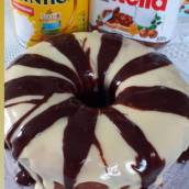 Bolo de Leite Ninho com Nutella
