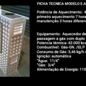 Aquecedores a Gás para Piscina/MODELO E.A 40M