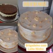 Bolo Coberto com Chantilly