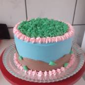 Bolo Decorado com Chantininho 