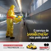 O serviço de sanitização não pode parar!