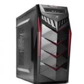 GABINETE GAMER C3TECH MT-G70BK LED RED MIDTOWER ATX USB 2.0 PATOS DE MINAS