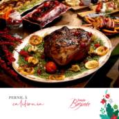 Que tal um saboroso pernil à Califórnia para uma data especial? 