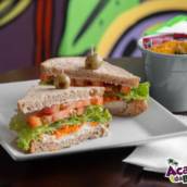 Lanche Natural de Peito de Peru