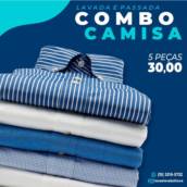 05 Camisas Lavadas e Passadas