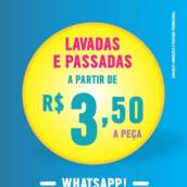 Roupas do dia a dia Lavadas e Passadas