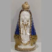 Nossa Senhora Aparecida Baby com Manto Pérola