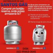 Precisou de Gás? Chame a Santos Gás!