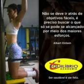 Cuide de você! Venha treinar na Equilíbrio Fit!