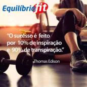 Cuide de você! Venha treinar na Equilíbrio Fit!