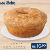 Bolo caseiro de de Iogurte com Limão
