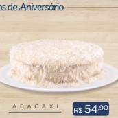 Bolo de Aniversário de Abacaxi