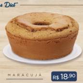Bolo Diet de Maracujá
