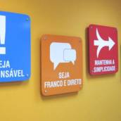 placas de identificação