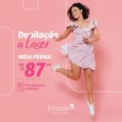 DEPILAÇÃO A LASER - MEIA PERNA