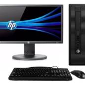 Cpu + Monitor Hp Prodesk Core I5 4gb 500gb 20 Pol - Promoção