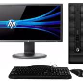 Cpu + Monitor Hp Prodesk Core I5 8gb 500gb 20 Pol - Promoção