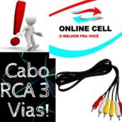 Cabo RCA 3 Vias!