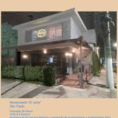 Restaurante "All Jafar" em São Paulo manutenção interna e externa de 2015 a 2020