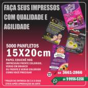 5000 Panfletos 15x20