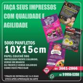 5000 Panfletos 10X15 