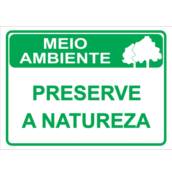  PLACAS DE MEIO AMBIENTE