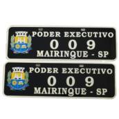 PLACA OFICIAL DE CARRO
