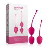 Kit de Esferas Vaginais Feminist com Vibração Mecânica