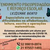 ATENDIMENTO PSICOPEDAGÓGICO E REFEORÇO ESCOLAR 