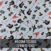 Tricoline Estampado guitarra / rock PT