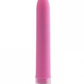 Vibrador Personal 17,5 cm Multivelocidade e Textura Aveludada Rosa