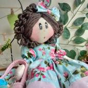 Boneca Decorativa Luxo 