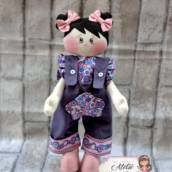 Boneca de Pano troca Roupa