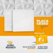 Placa Gesso Convencional 60x60