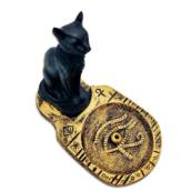 Incensário Gato Egípcio Bronze - Eu Esotérico 