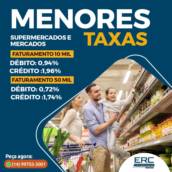 Maquininha de Cartão Para Super Mercados e Mercados