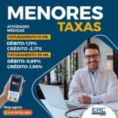 Maquininha de Cartão Para Atividades Médicas