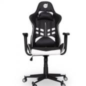 Cadeira Gamer Prime­X Preto/Branco Dazz
