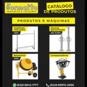 Aluguel de Produtos e Máquinas 