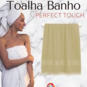 Toalha Banho Felpuda - Toquio Bege